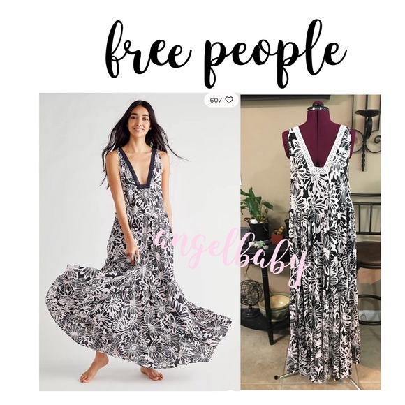 chinese dress ladies Rows of Roses Maxi Dress // Free People *XS-XL* | Women's Clothing